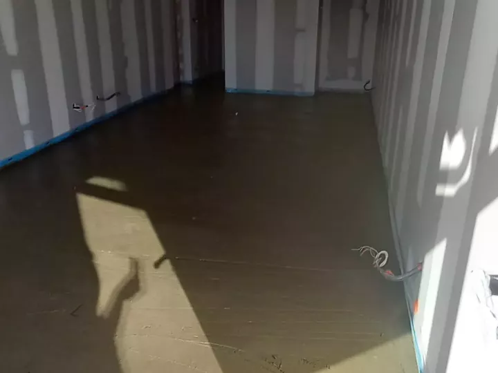 Rénovation annexe : pose du placo